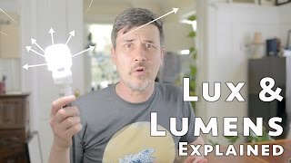 Lux and Lumens Explained How They Can Help and Hurt When Buying Lights [upl. by Hare]