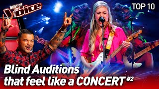 Turning the Blind Auditions into a CONCERT on The Voice 2  Top 10 [upl. by Kaete314]