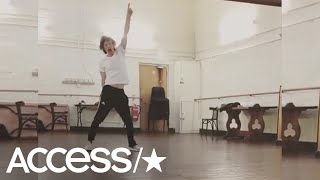 Mick Jagger Shows Off His Dance Moves 1 Month After Heart Surgery  Access [upl. by Fredelia]