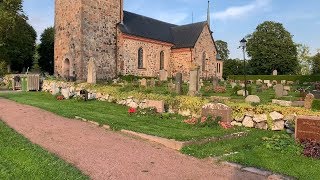 Stockholm Walks Vallentuna old church and center [upl. by Leonard]