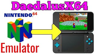 How to install DaedalusX64 a N64 Emulator for Nintendo 3DS and 2DS  Tutorial 2022 [upl. by Katine935]