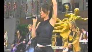 Shania Twain That Dont Impress Me Much Live in Today Show 2003 [upl. by Wyck]