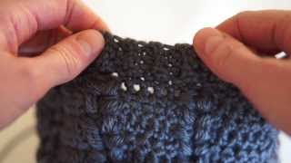 How to Crochet Seamless Ribbing [upl. by Novyar]