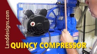 QUINCY AIR COMPRESSOR Repair [upl. by Eibloc290]