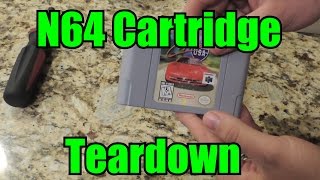 How To Take Apart N64 Cartridge Teardown Tutorial [upl. by Yaral138]