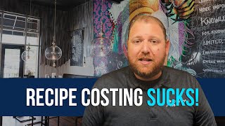 Restaurant Recipe Costing the easy way [upl. by Aititel896]