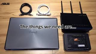 How to setup ASUS WiFi router via Quick Internet Setup [upl. by Orelee]