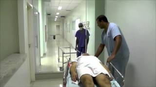 VÍDEO HOSPITAL TRANSFERÊNCIA DE PACIENTE [upl. by Grogan]