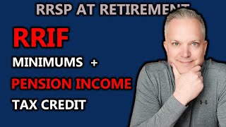 Minimum RRIF Withdrawals amp The Pension Income Tax Credit Explained [upl. by Adley]