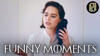 Emilia Clarkes Funny Moments PART 1 [upl. by Neelav]