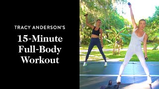 Tracy Anderson’s 15Minute FullBody Workout  Goop [upl. by Alsworth]