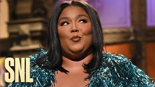 Lizzo Monologue  SNL [upl. by Sanfourd]