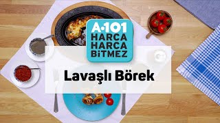 Lavaşlı Börek Tarifi  A101 [upl. by Lahpos]