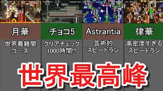 マリオメーカー2 世界最高峰のスピードラン5選 [upl. by Eslud]