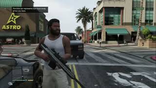 Grand Theft Auto V  Hotel Assassination Assassinate The Target Shoot Through SUV w Sniper Rifle [upl. by Aicad]