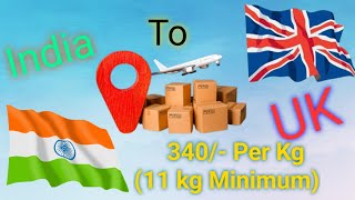 Parcel 📦 Packing and ✈️ Send it to UK  London 🇬🇧 with Cheapest rate courier logistics india uk [upl. by Nywroc]