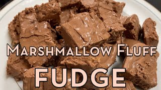 Dorchester Fudge Recipe with Marshmallow Fluff [upl. by Akeemat]