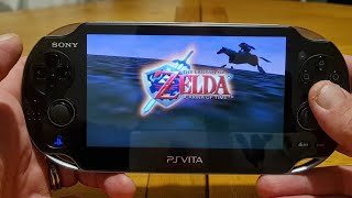 PS vita daedalus X64 VPK  N64 emulator  zelda ocarina of time [upl. by Ertemed]