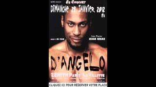 DANGELO  One Mo Gin  LIVE [upl. by Lled168]