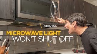 Microwave Rangehood Light Wont Turn off [upl. by Sophronia]