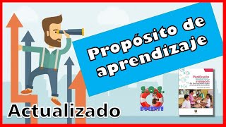 ⚠️PROPÓSITO DE APRENDIZAJE⚠️ [upl. by Aiza]