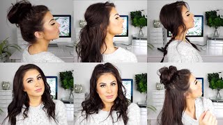 CUTE AND EASY HAIRSTYLES for MEDIUM THIN HAIR [upl. by Alywt]