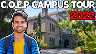 COEP CAMPUS TOUR  2022  COEP PUNE COLLEGE [upl. by Ihana240]