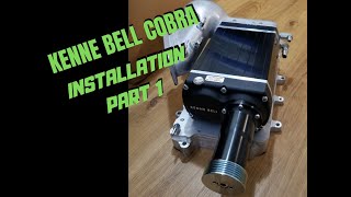 Installing the Kenne Bell Supercharger on 98 Mustang cobra [upl. by Nine]