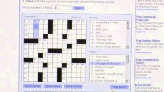 Where to Play Crossword Puzzles Online [upl. by Aened]