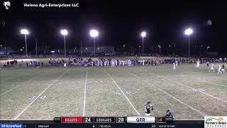 ViborgHurley Cougars v BrittonHecla Braves FB [upl. by Nodle]