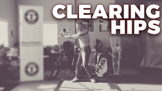 EASIEST WAY TO CLEAR HIPS Wisdom in Golf  Shawn Clement [upl. by Adnocahs]