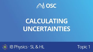 Calculating uncertainties IB Physics SLHL [upl. by Alaham337]