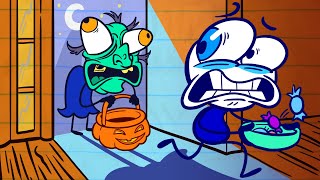 Pencilmates HALLOWEEN Horrors 2019  Animated Cartoons Characters  Animated Short Films [upl. by Stander]