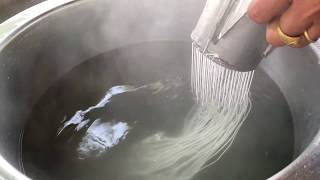 Thai Rice Flour Noodles Recipe [upl. by Eerahc]