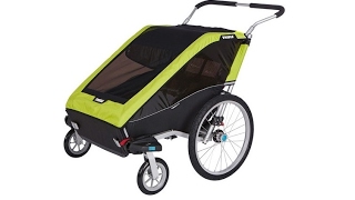 Multisport trailer  Thule Chariot Cougar [upl. by Haraz]