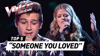 BEST SOMEONE YOU LOVED Lewis Capaldi covers in The Voice [upl. by Leahpar638]