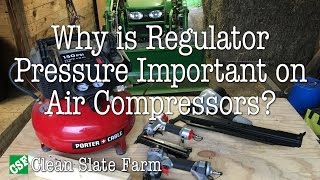 Regulator Pressure on Air Compressors [upl. by Adiaros786]