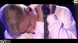 Loïc Nottet  quotMrMmequot FIRST live Grand Place de Bruxelles [upl. by Hadlee]