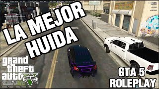 La Mejor Huida De GTA 5 ROLEPLAY EXODO ROLEPLAY 1 [upl. by Sternlight]