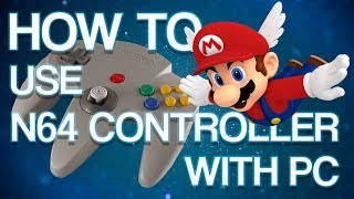 How To Use N64 Controllers With PC Project 64 [upl. by Lucina]