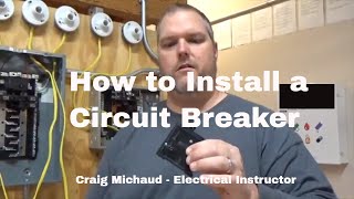 Installing a Circuit Breaker [upl. by Emearg]