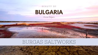 4K Burgas Saltworks at Sunset [upl. by Fitzpatrick]