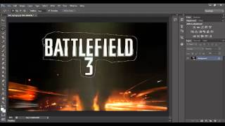 Photoshop CS6 TutorialHow to remove text [upl. by Nairdad]