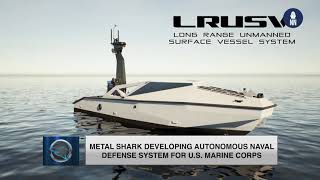 The US Marine Corps future Long Range USV by Metal Shark [upl. by Anhej344]