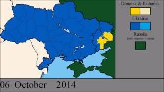 The Donbass War Every Day 2014  2017 [upl. by Jarrod48]