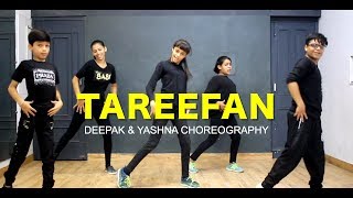 Tareefan  Kids Dance  Class Video  Deepak N Yashna Choreography  G M Dance Centre  Badshah [upl. by Disraeli]