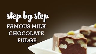 How to Make Famous Milk Chocolate Fudge [upl. by Popper]