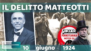 10 giugno 1924  IL DELITTO MATTEOTTI [upl. by Frances]