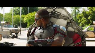 Civil War Opening Lagos Fight Scene  Captain America Civil War 2016 IMAX 4K Subtitles [upl. by Belldame]