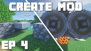 Minecraft Create Mod Tutorial  Ore Processing System Ep 4 [upl. by Kanya]